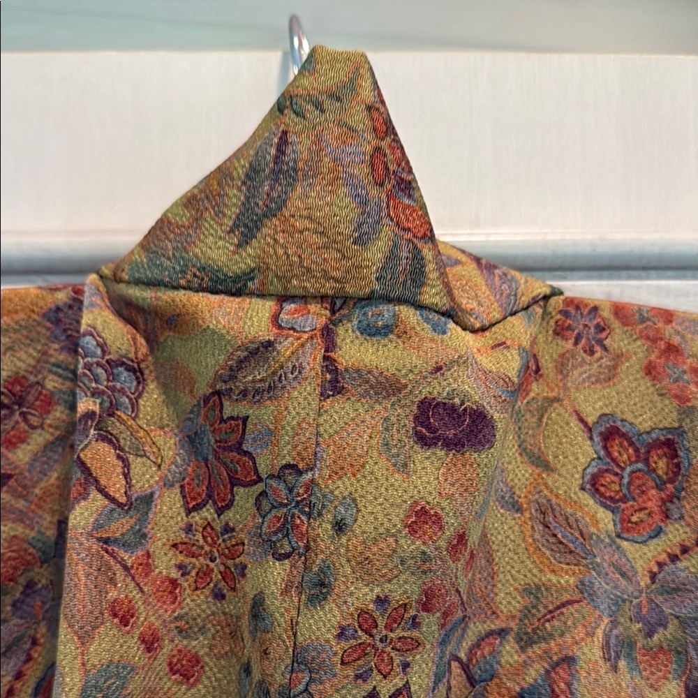 Handmade authentic Floral Kimono Jacket - Picture 4 of 7